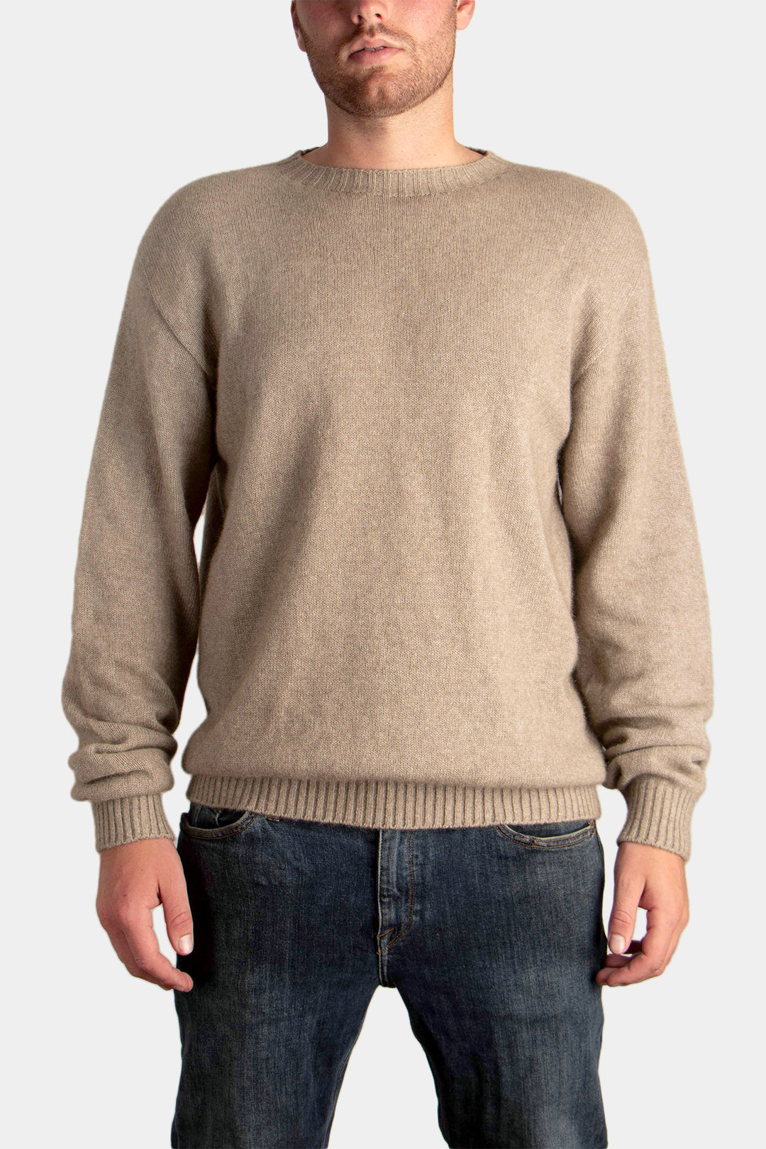 Mens Cirrus Round Neck Sweater