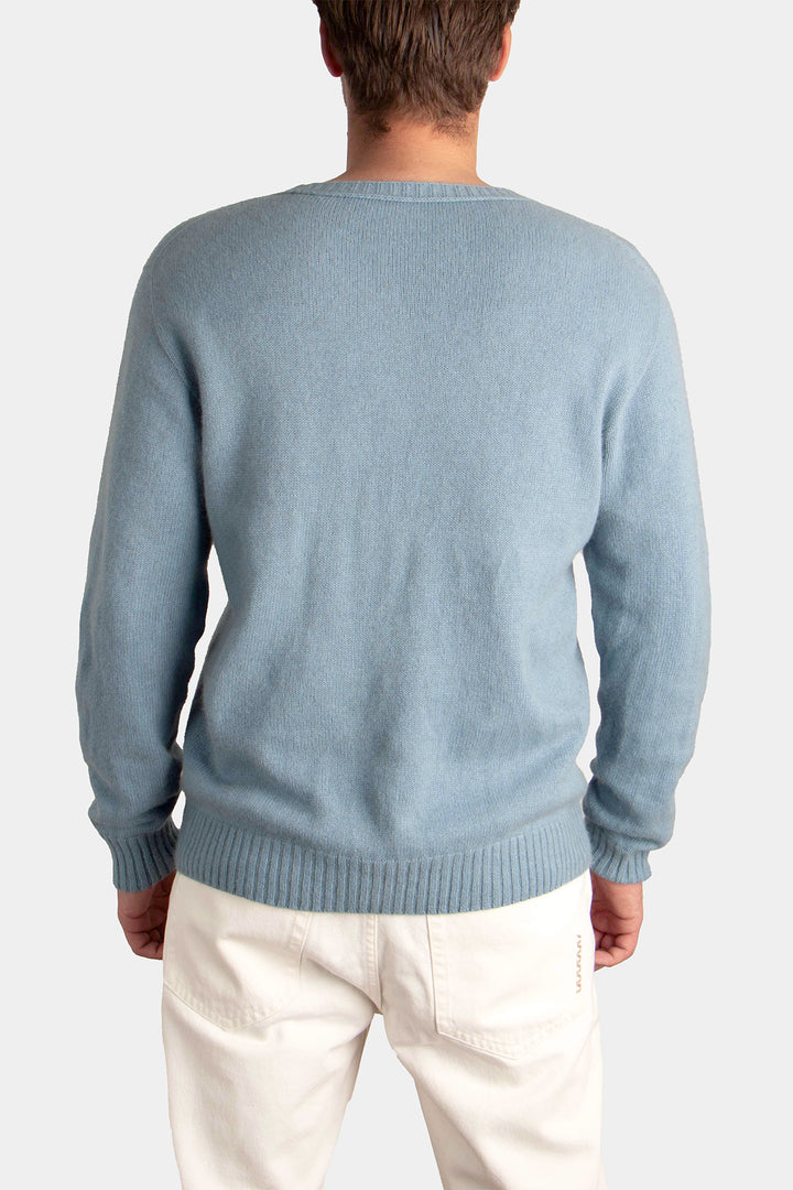 Mens Cirrus Vee Neck Sweater