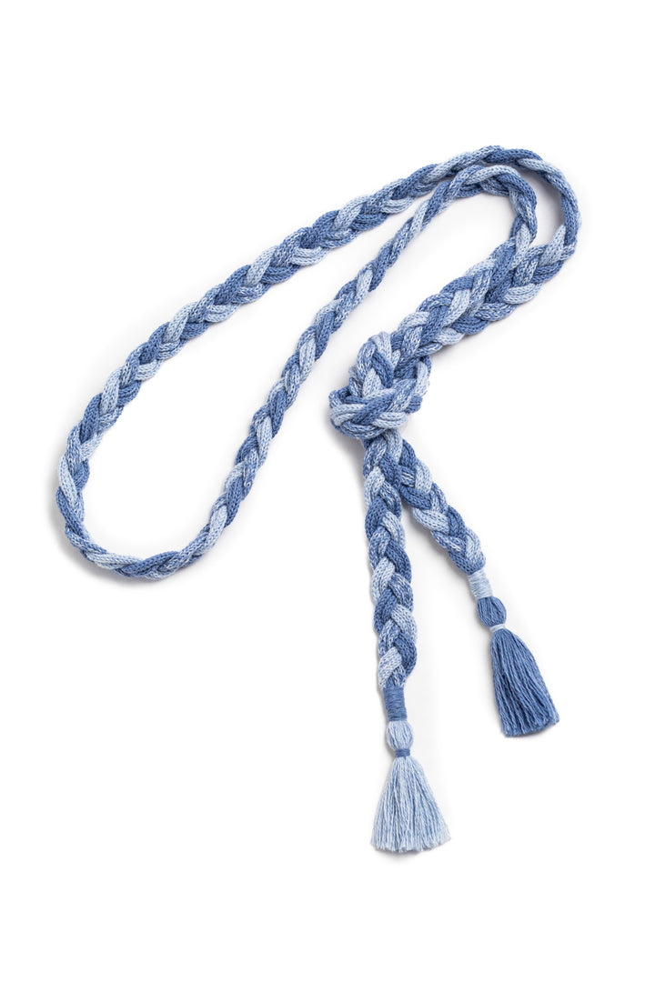 Cashmere Braided Belt