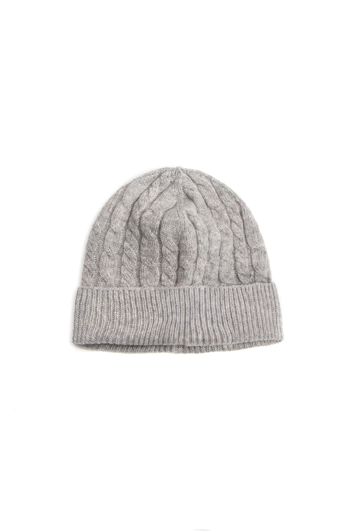 Cashmere Cable Beanie