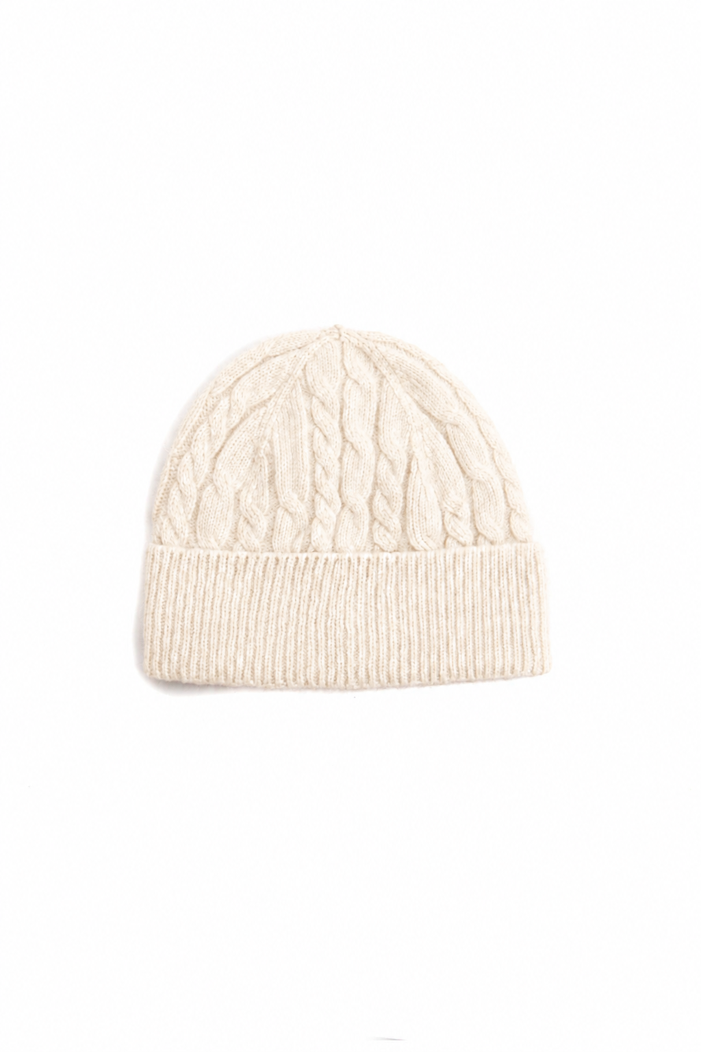 Cashmere Cable Beanie