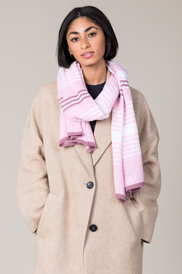 Cashmere 3 Stripe Scarf