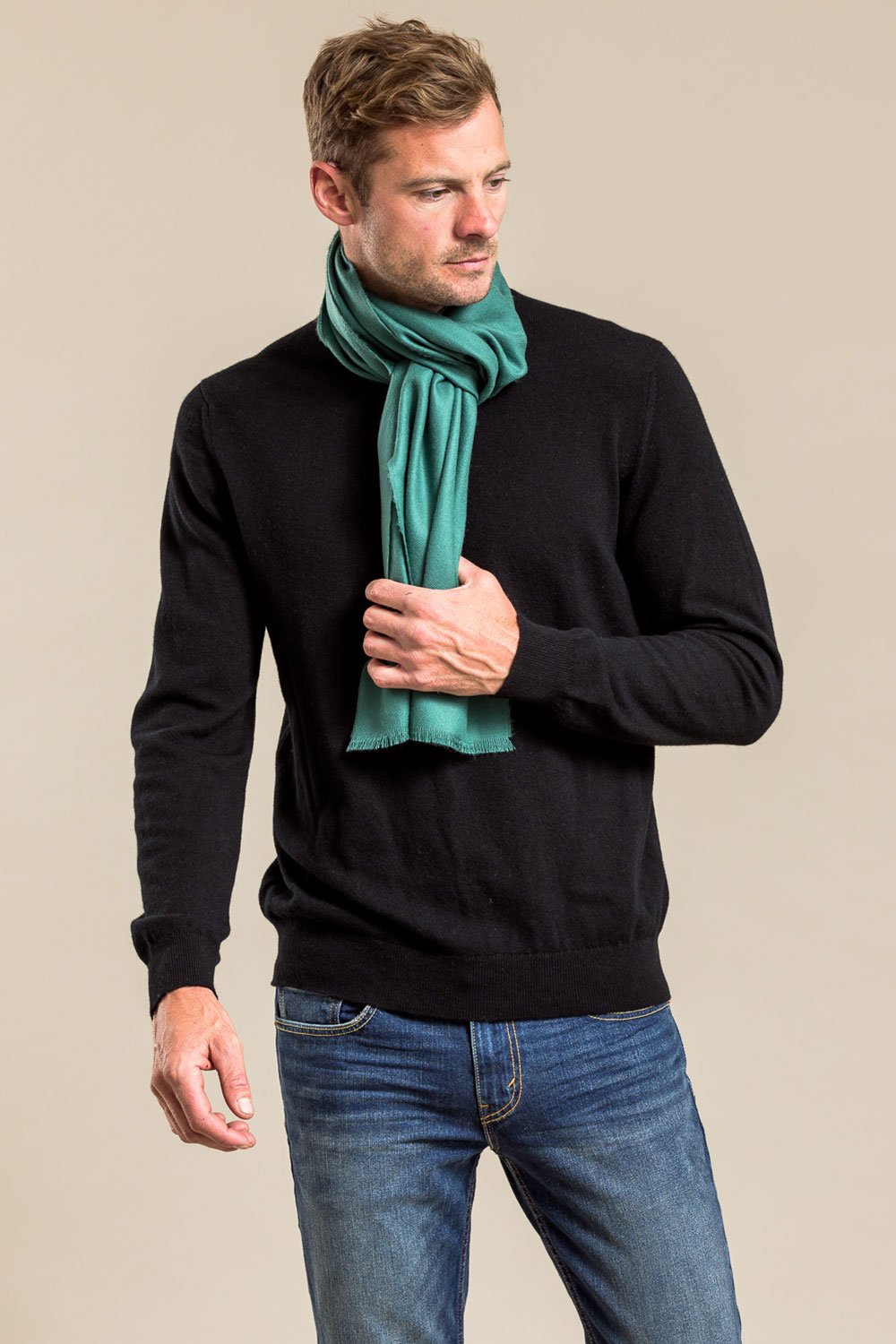 Merino Plain Scarf